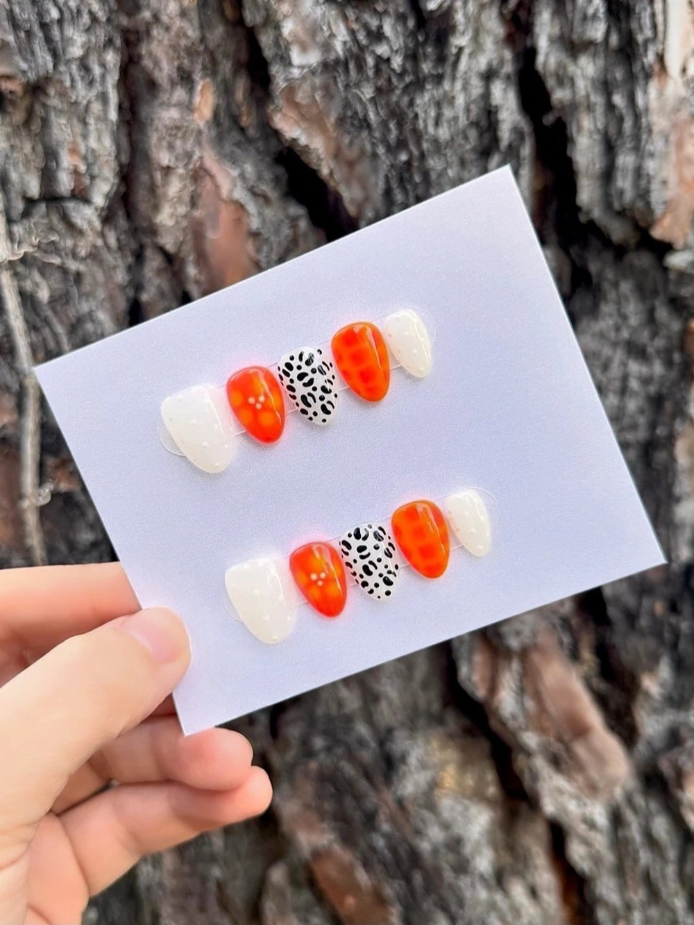 Wild Tangerine Press-On Nails